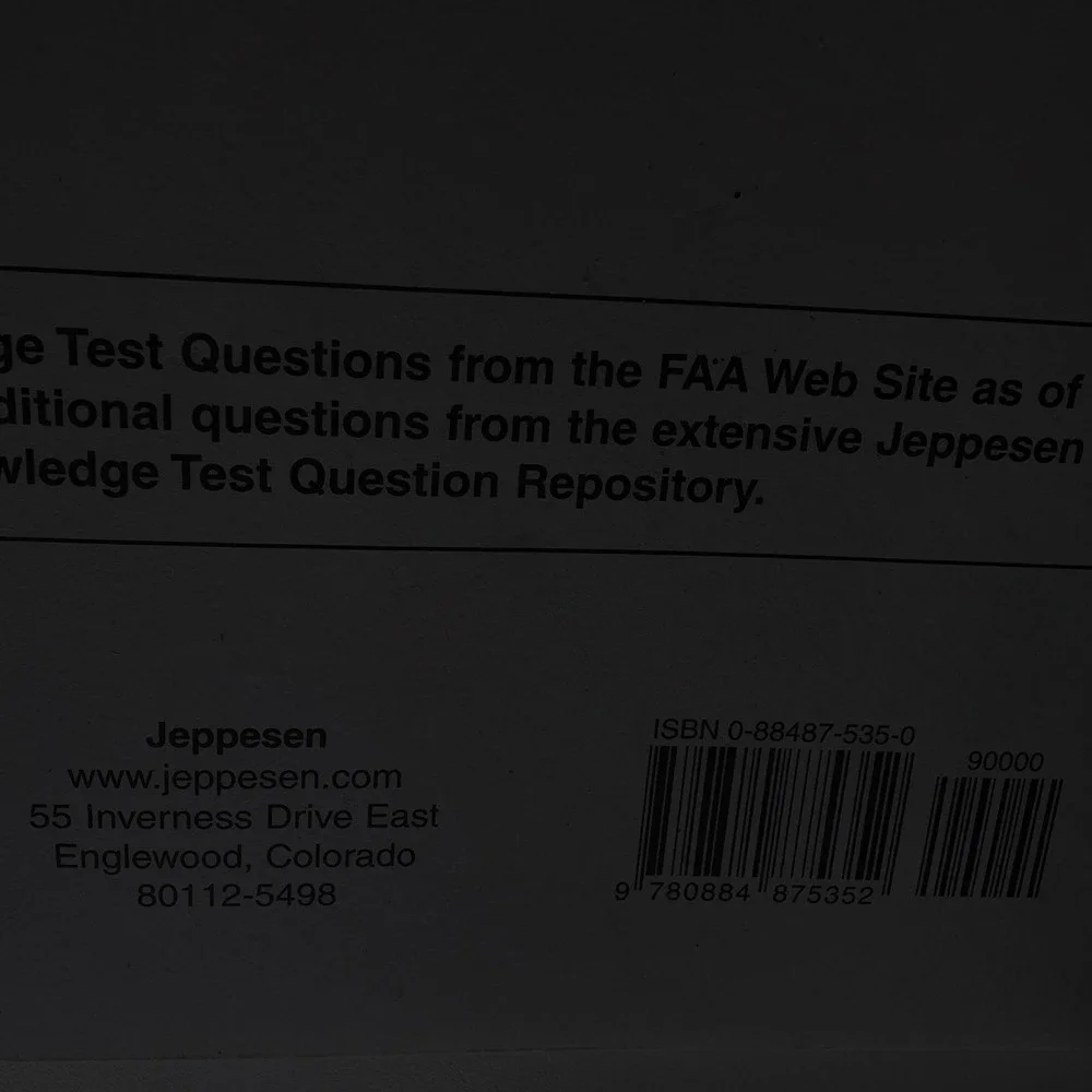 Jeppesen Lot Of 3.Private Pilot Airman Knowledge Test  JS334370-003 - See Photos